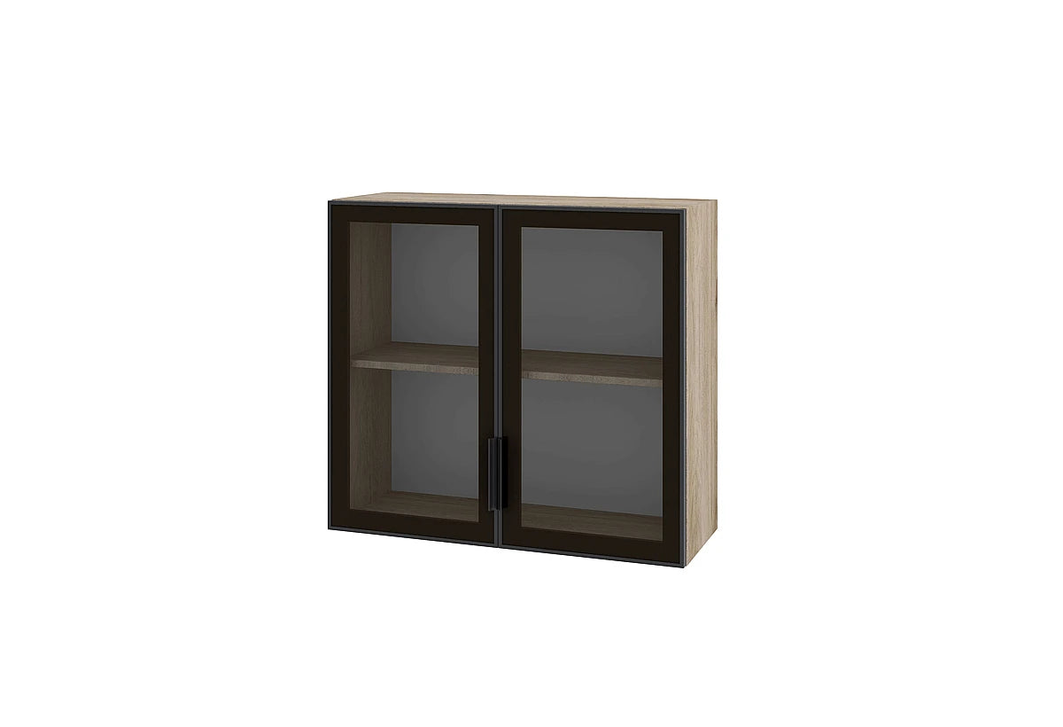 City ARAL-119 Wall-mounted cabinet with two glass doors