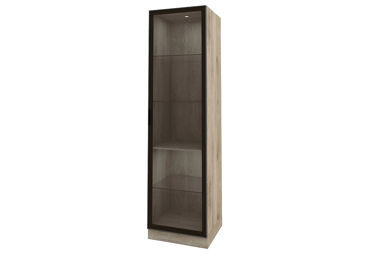 City ARAL-63 Tall Display Cabinet with LED Lighting