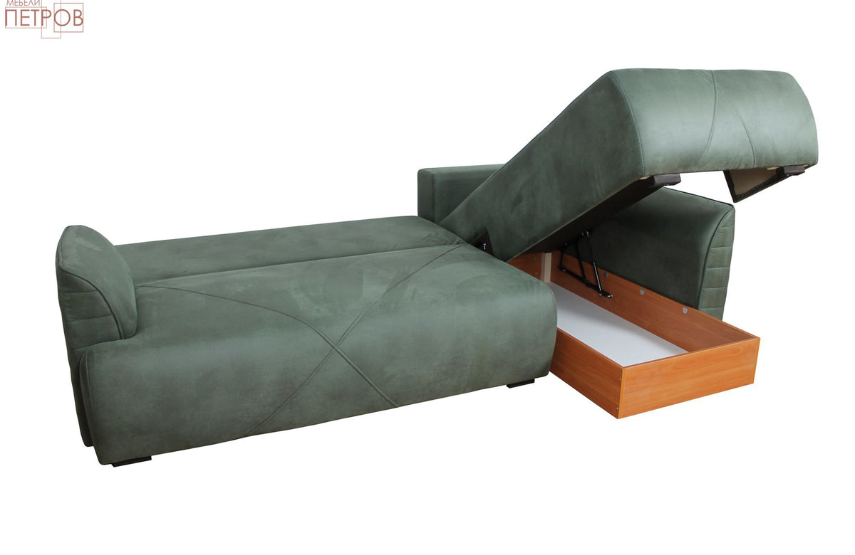 Corner Sofa "Dallas" with Pocket Mattresses